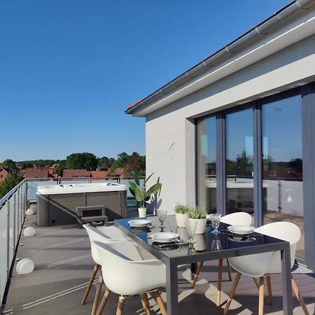 Penthouse Mit Whirlpool Im Herzen Von Niedersachsen Burgwedel  Zewnętrze zdjęcie