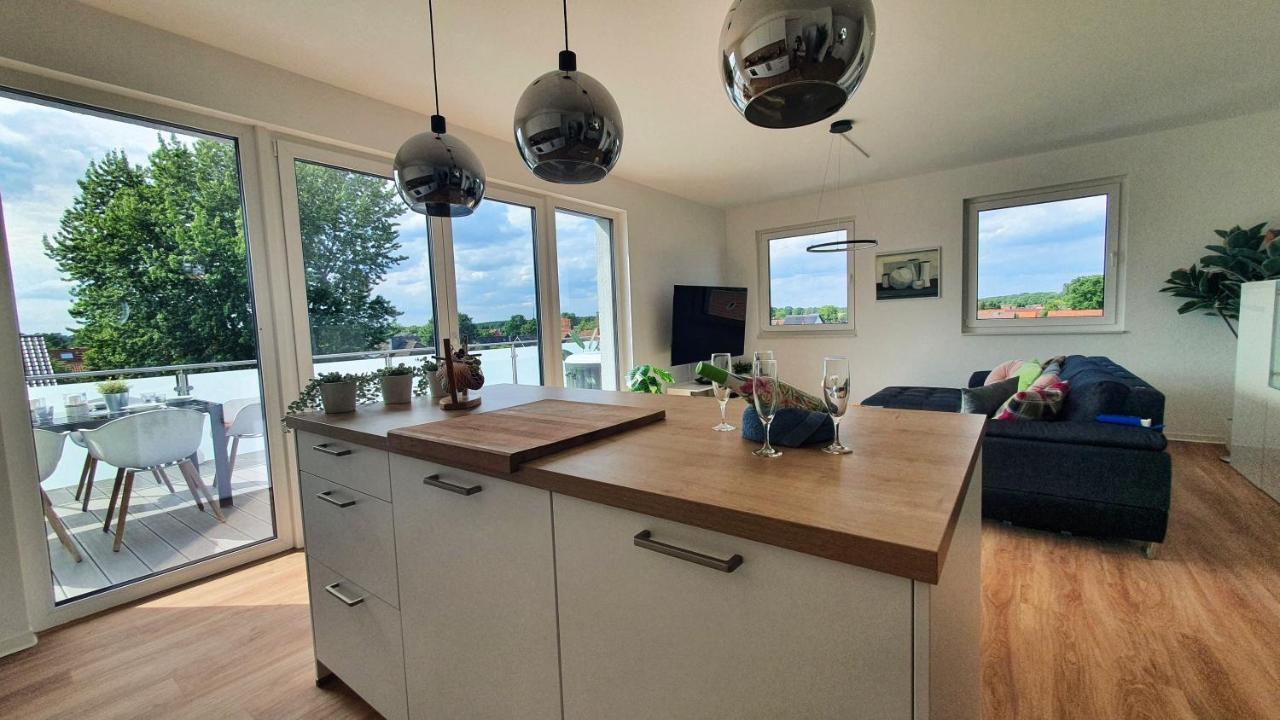 Penthouse Mit Whirlpool Im Herzen Von Niedersachsen Burgwedel  Zewnętrze zdjęcie