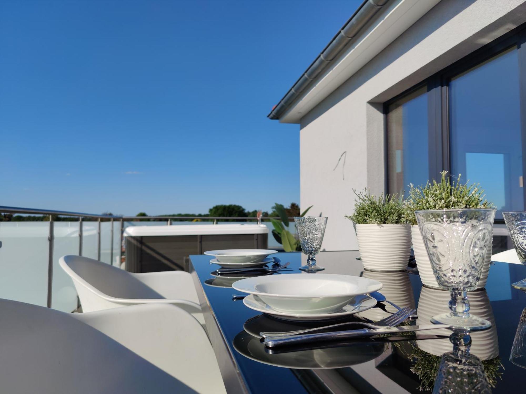 Penthouse Mit Whirlpool Im Herzen Von Niedersachsen Burgwedel  Zewnętrze zdjęcie